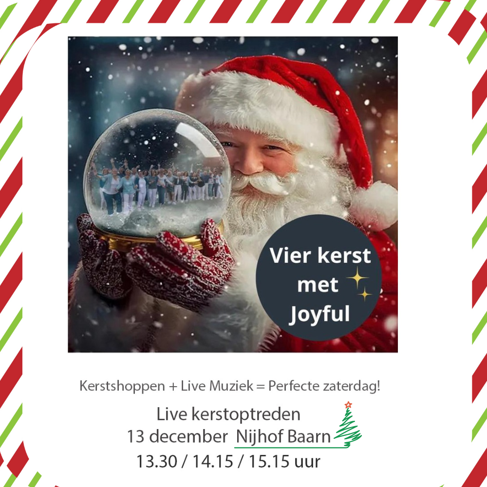 Kerstshoppen met Joyful